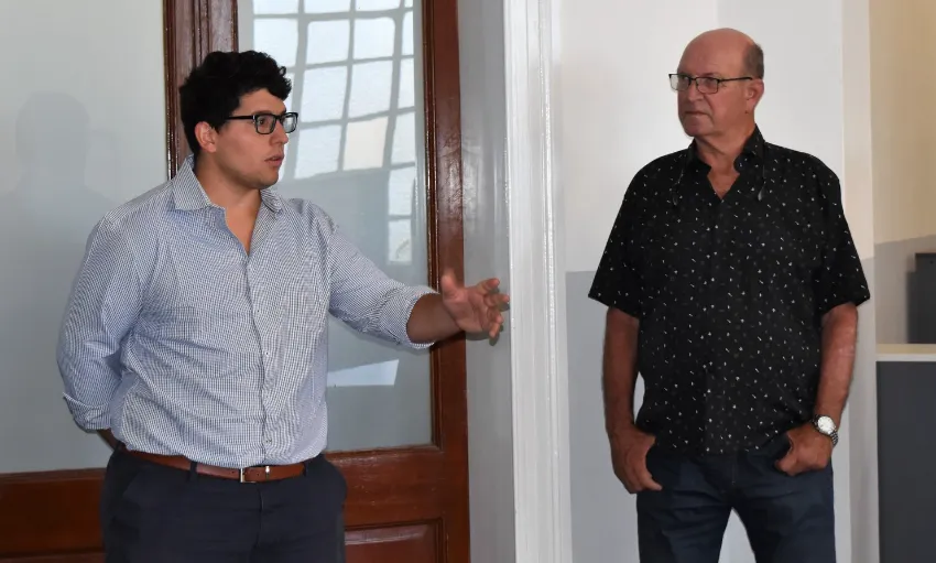 Nahuel Mittelbach y Calixto Tellechea