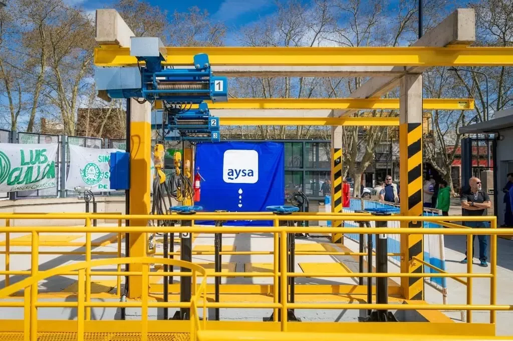 Estación de bombeo cloacal de AySA