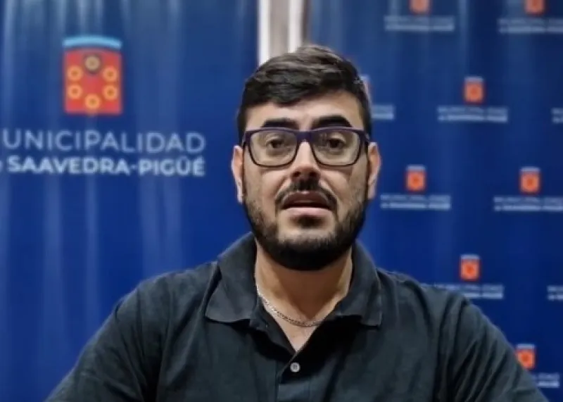 Matías Nebot, intendente de Saavedra