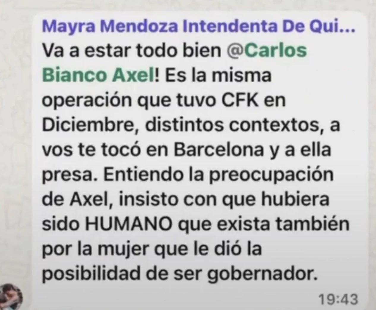 El mensaje que agitó la interna del peronismo bonaerense