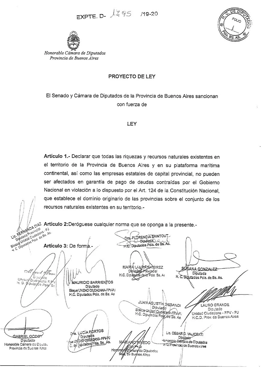 De Macri a Milei: el peronismo bonaerense busca blindar empresas y recursos ante la deuda nacional.