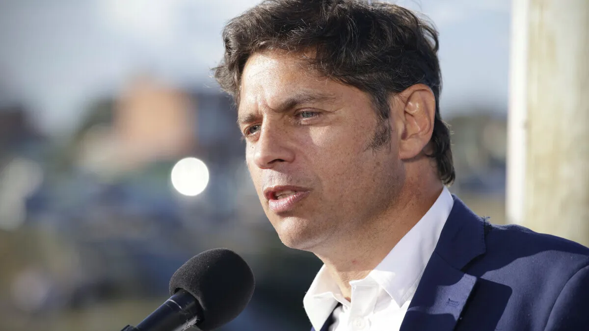 Axel Kicillof, gobernador de la provincia de Buenos Aires