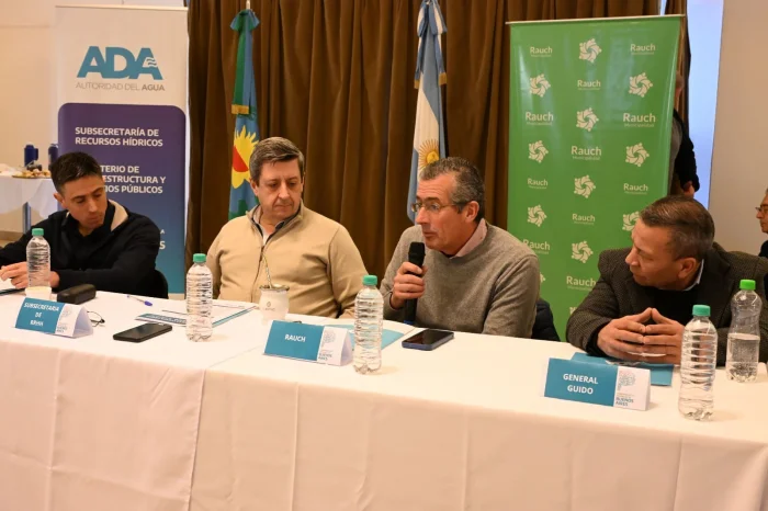 Encuentro de intendentes en Rauch El Niño