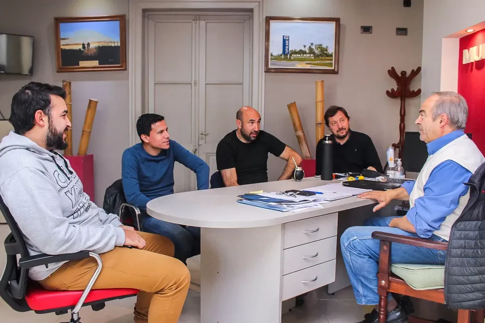 Tapalqué: el intendente Cocconi se reunió con el subsecretario de Minería bonaerense