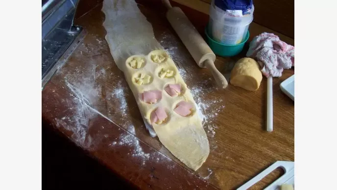 Pastas rellenas: receta de masa para Sorrentinos