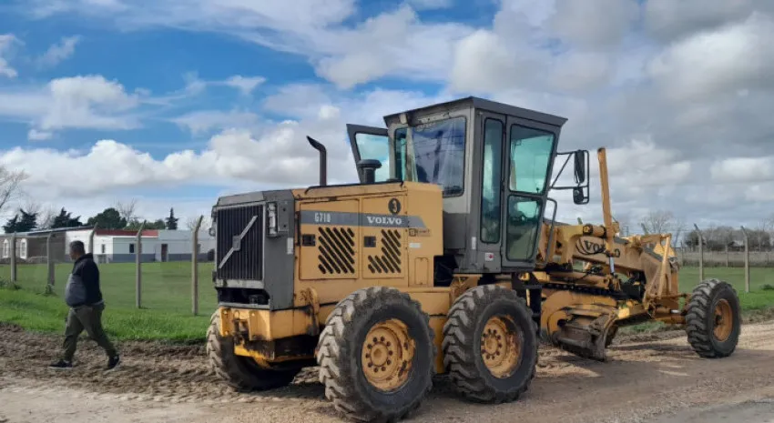 Continúan las tareas de mantenimiento en distintos puntos del partido