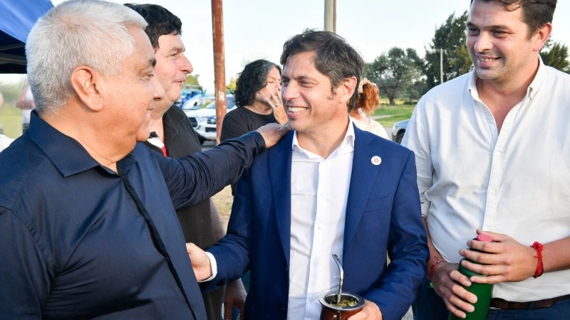 Cecilio Salazar y Axel Kicillof