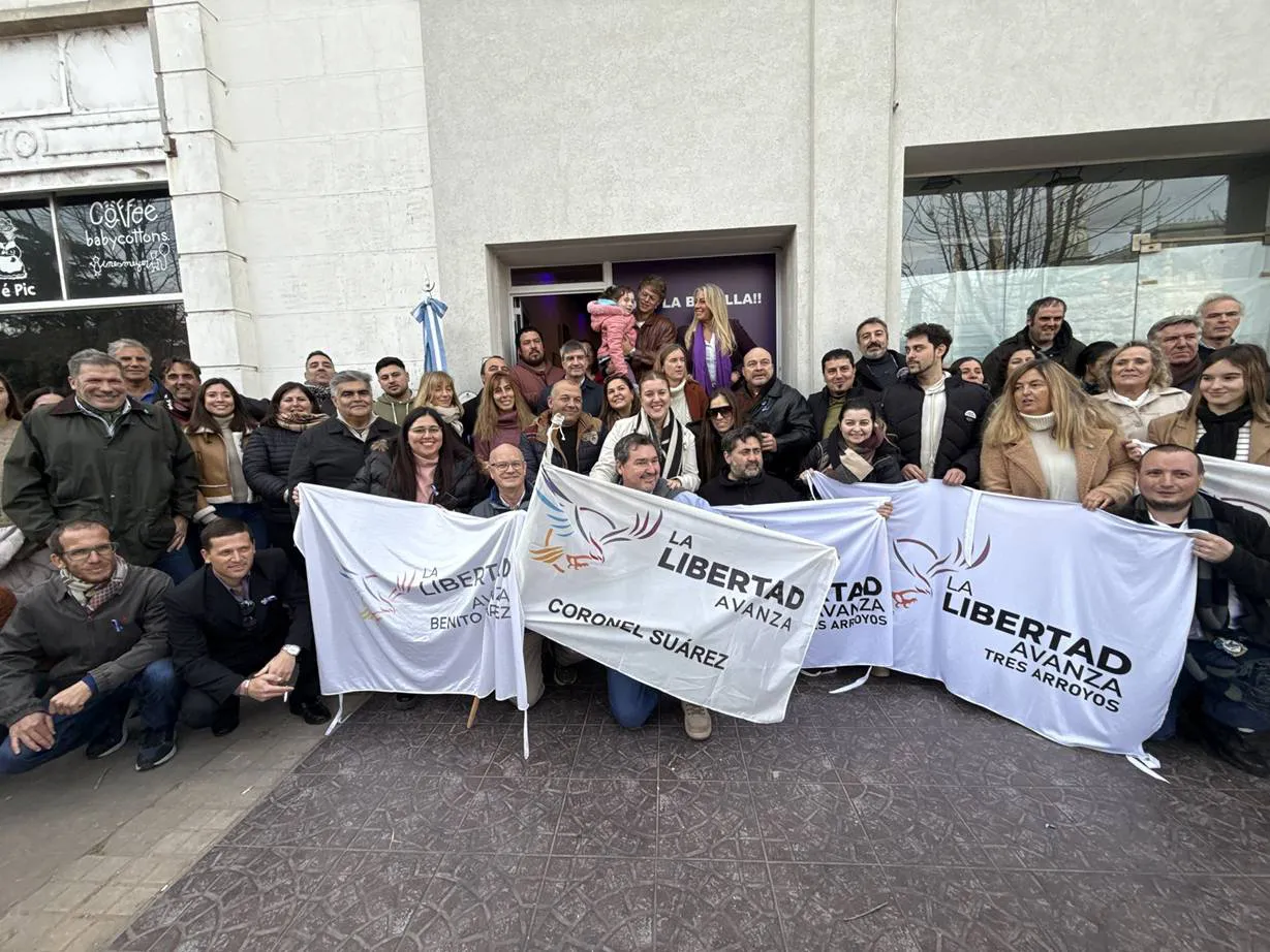 La Libertad Avanza en Coronel Suárez
