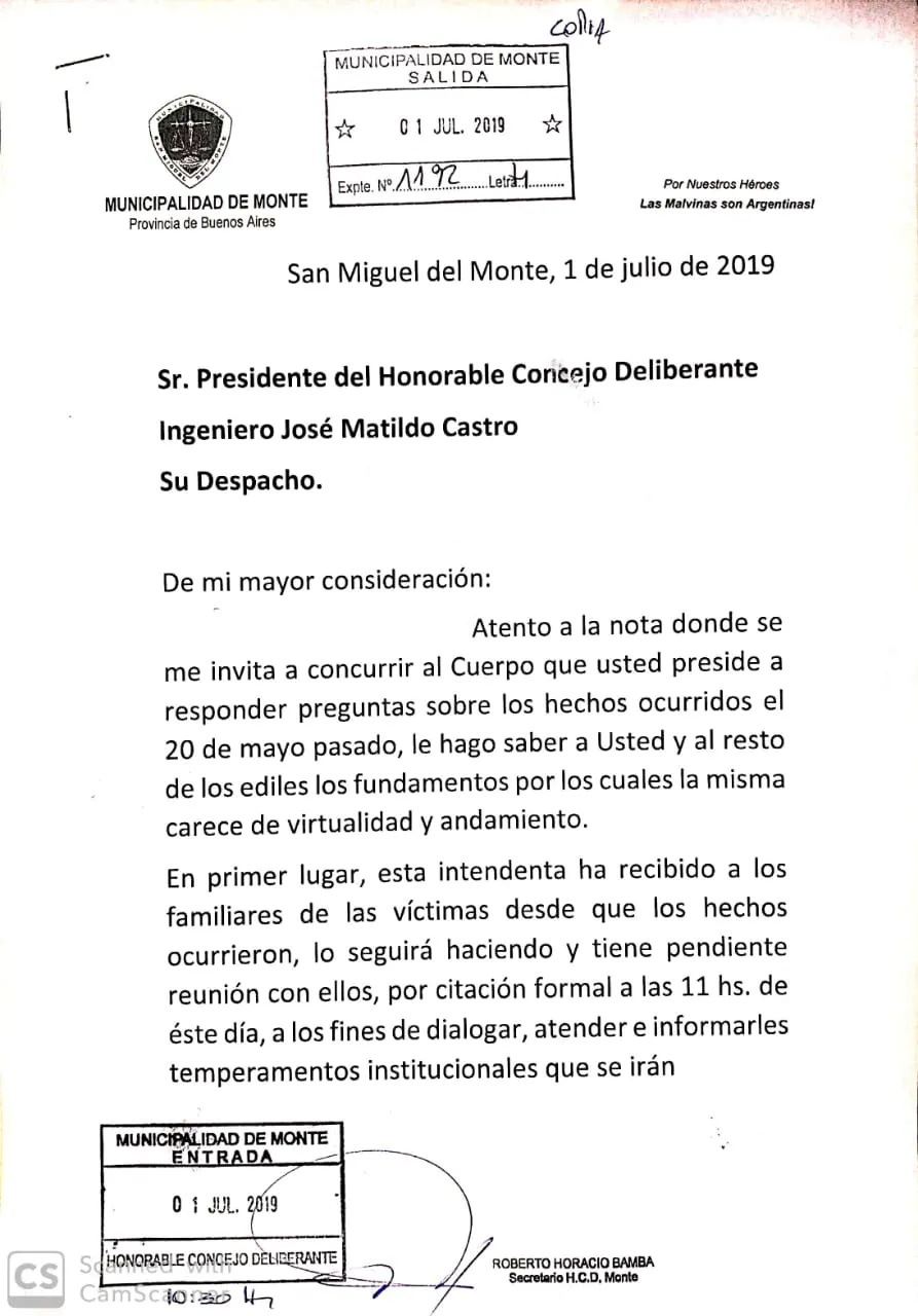 Homicidio de los jóvenes en Monte: el Municipio se presentará como particular damnificado