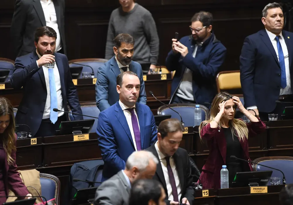 Francisco Adorni, diputado provincial de La Libertad Avanza.