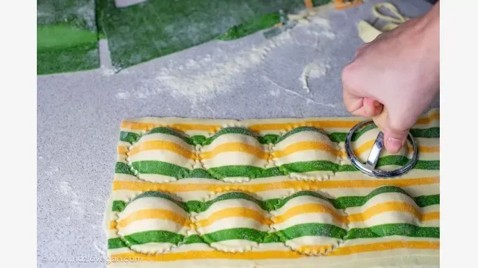 Pastas rellenas: receta de masa para Sorrentinos