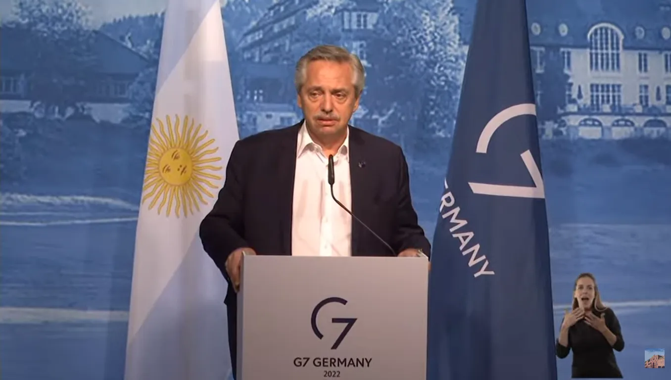 Cafiero aseguro que el presidente Alberto Fernandez fue la voz de Latinoamerica en el G7