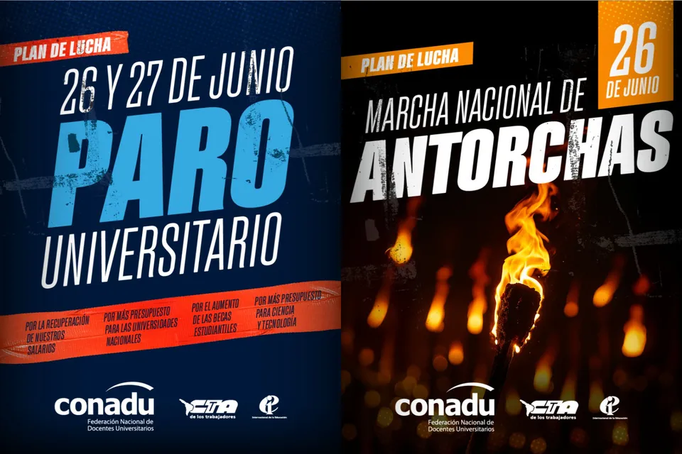 Paro Universitario 26 y 27 de junio