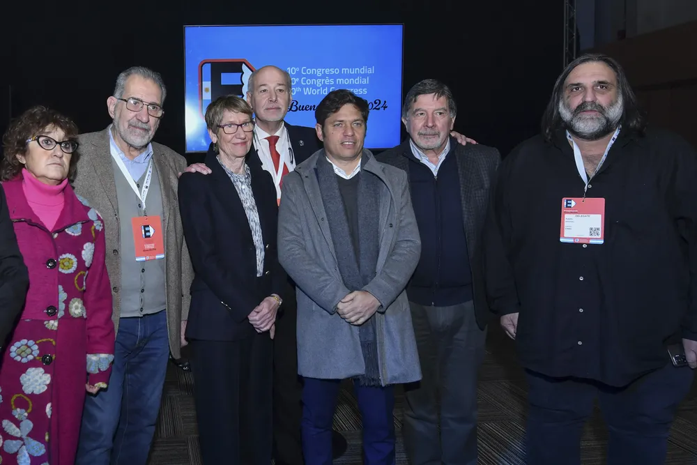 Kicillof participó de la apertura del 10° Congreso Mundial de Educación