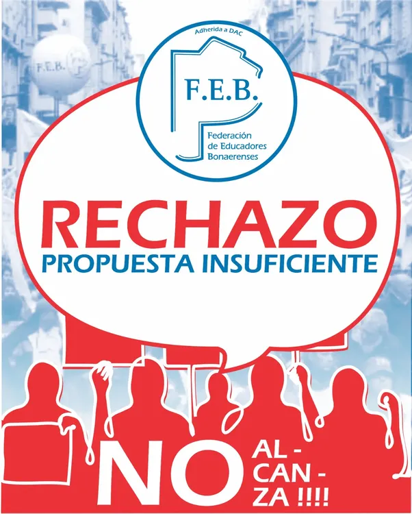 La FEB le dijo no al aumento y expuso fisuras gremiales