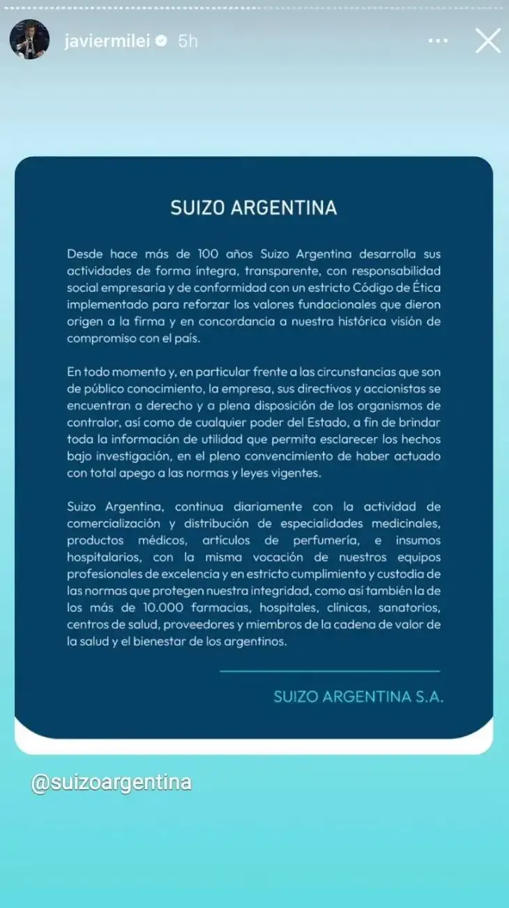 Suizo Argentina