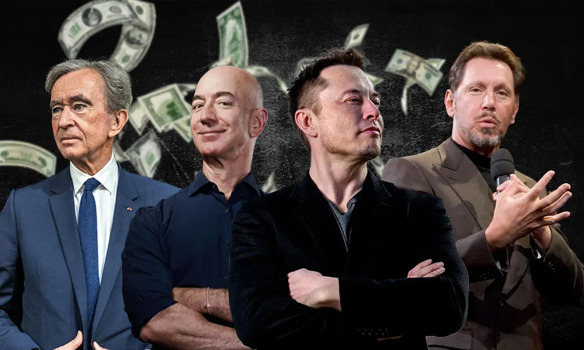 Millonarios: Estas son las personas más ricas del mundo