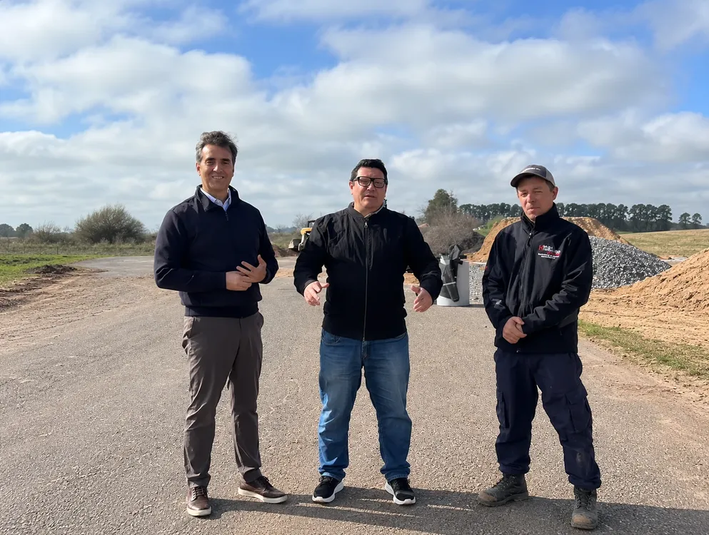 Las Heras y Luján avanzan con obra