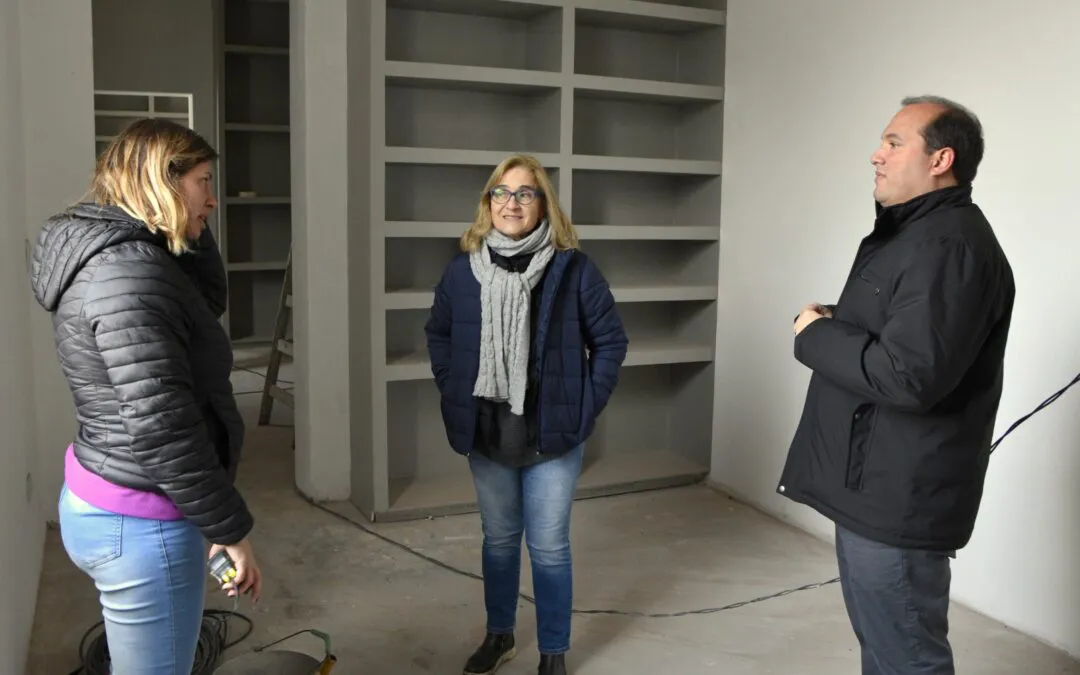 El Municipio avanza con obras en 30 de Agosto.