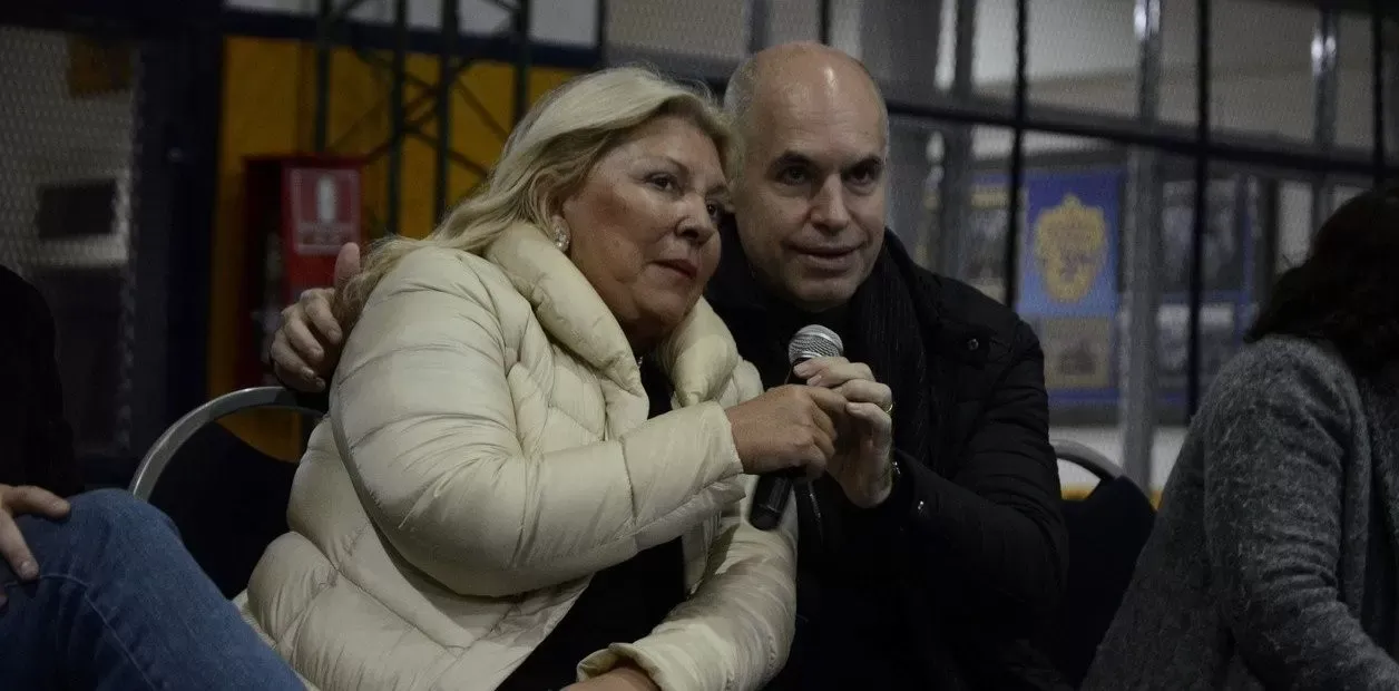 Carrio respaldo a Rodriguez Larreta con un mensaje en contra de la violencia