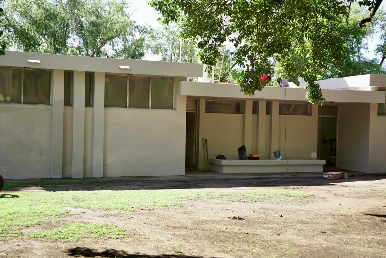 Avanzan las obras en el Parque Laguna Mulitas.