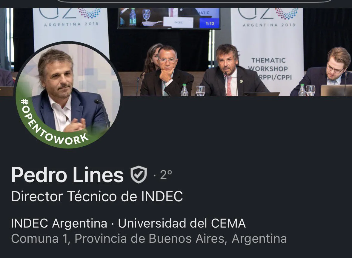 Pedro Lines Indec