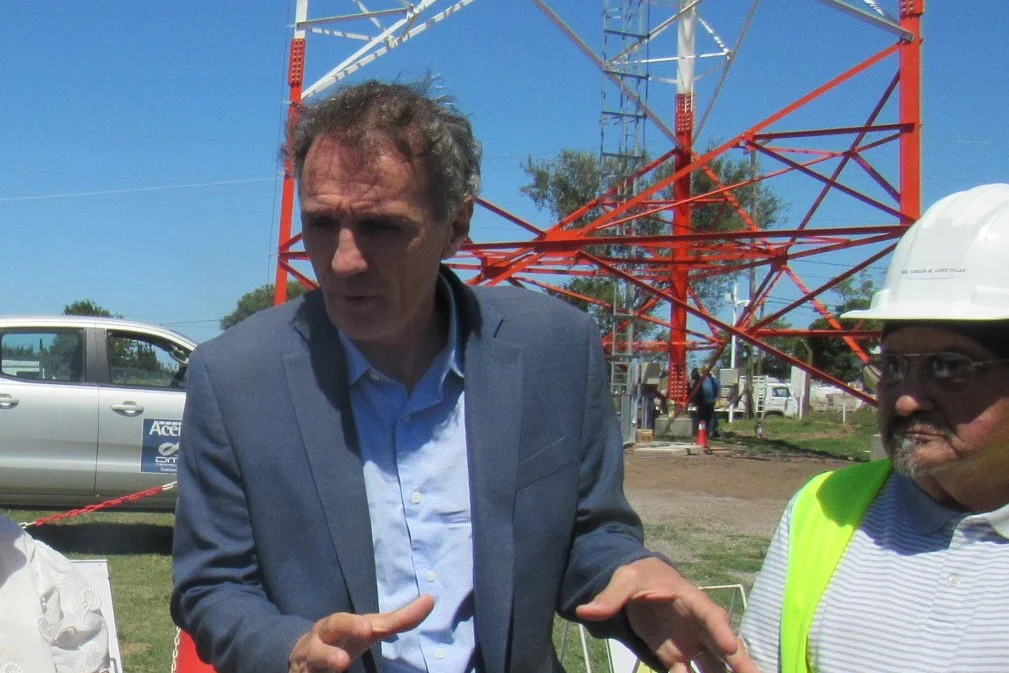 Katopodis recorrió la obra de una nueva estación transformadora en el noroeste bonaerense