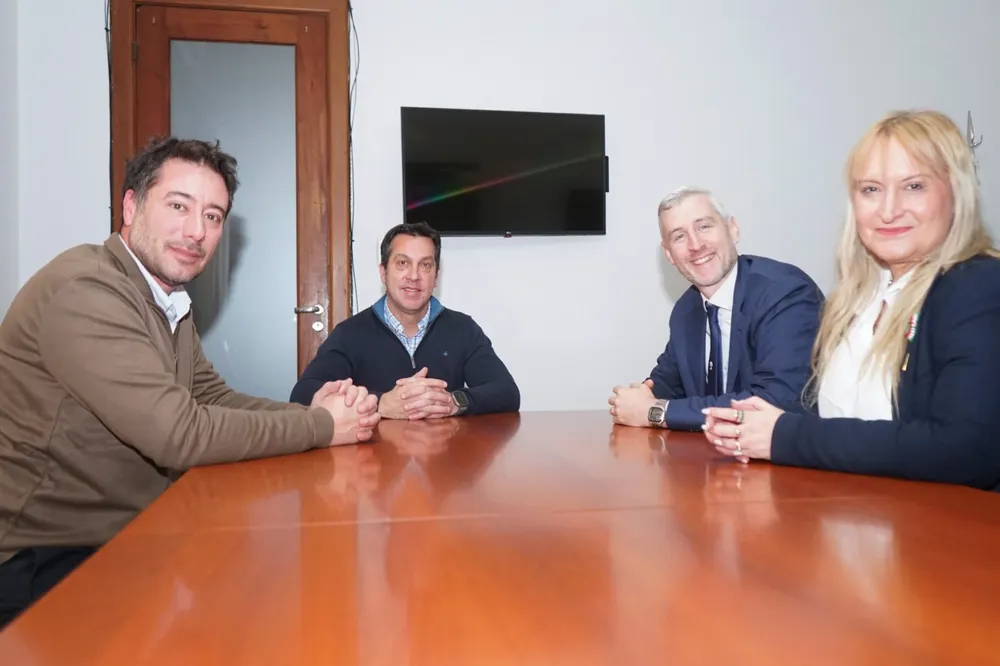 Rojas encabezó un encuentro institucional para fortalecer los lazos con el Consulado de Italia
