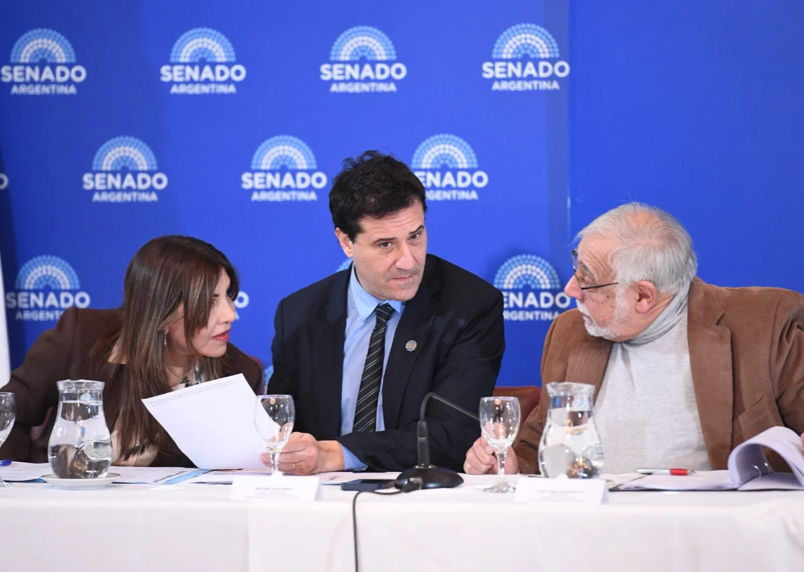 Abad en el Senado.