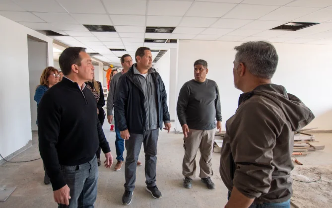 Varela avanza con obras