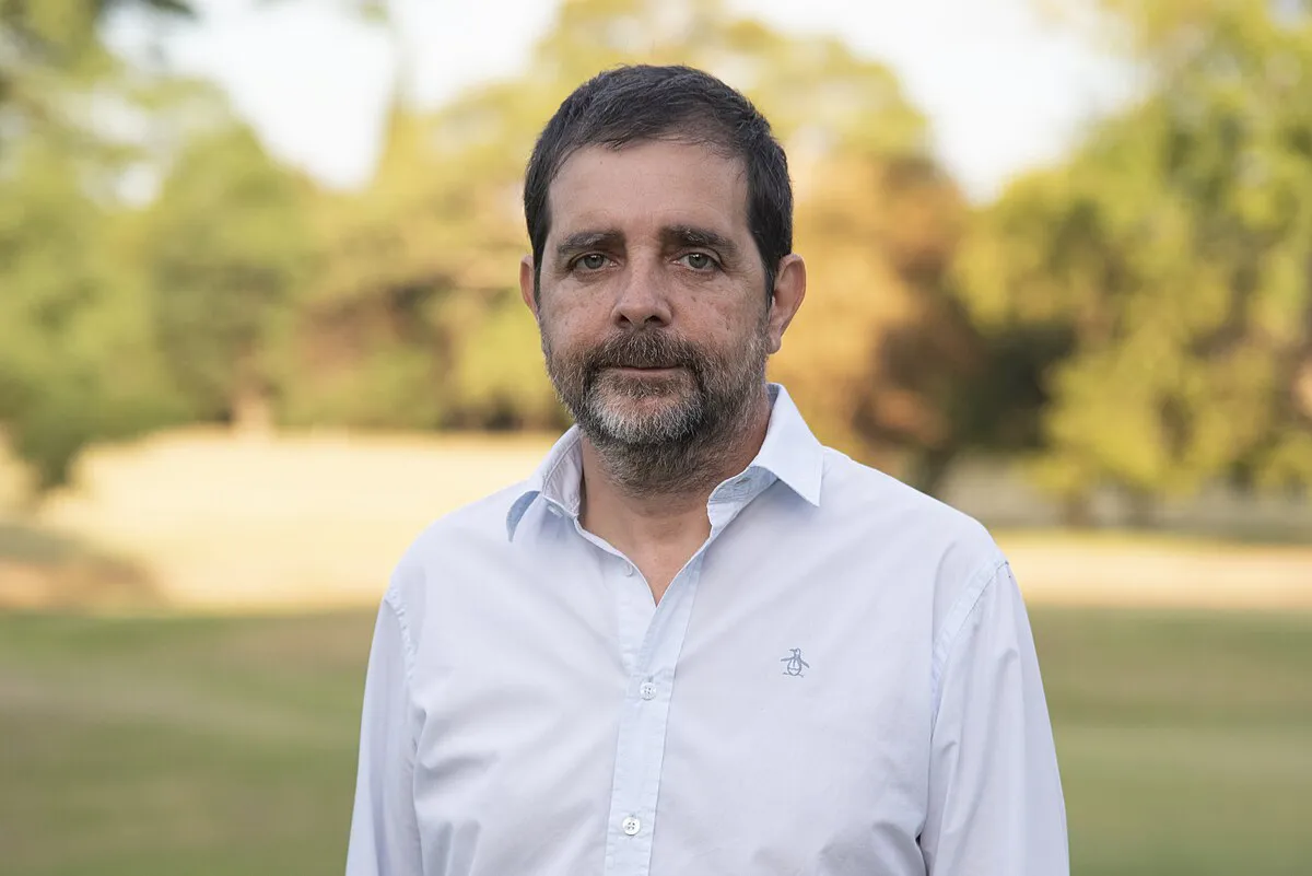 Fernando Moreira, intendente de San Martín.