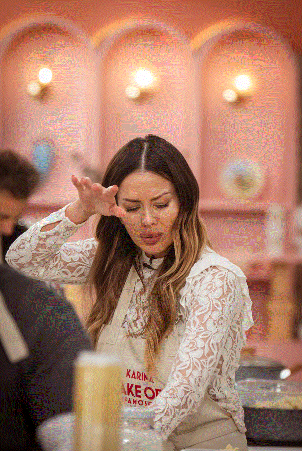 Karina Jelinek, la primera eliminada de Bake Off Famosos.