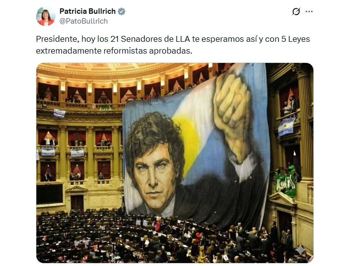 Post X Patricia Bullrich