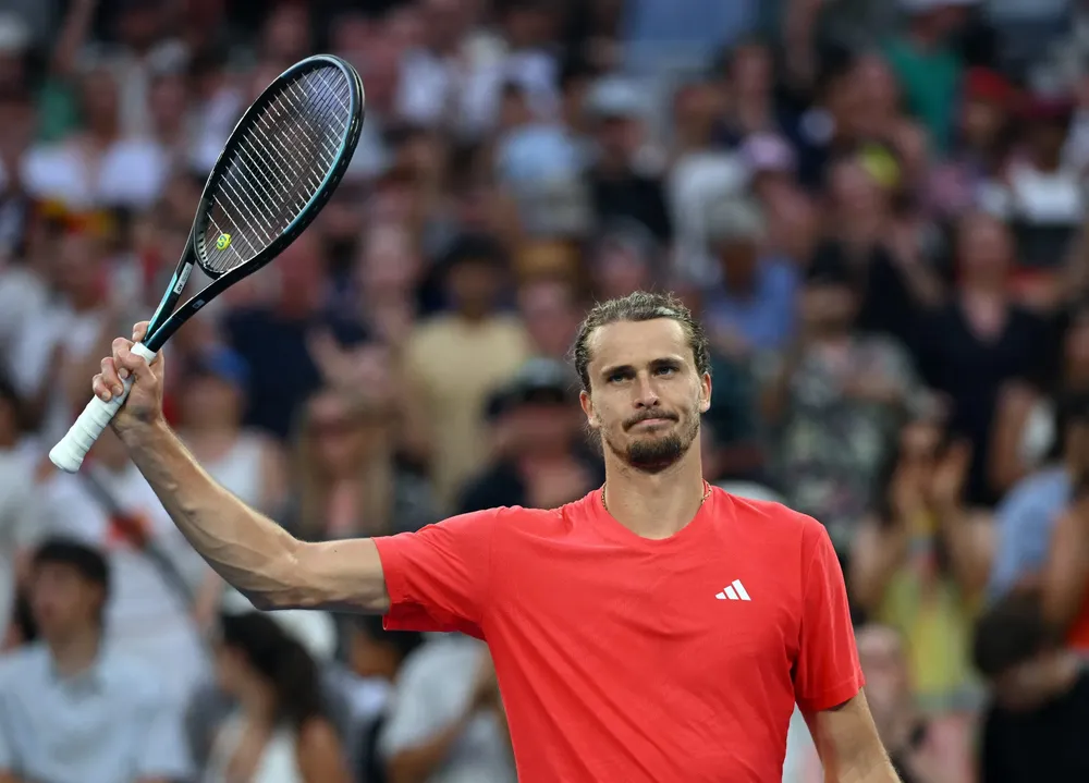 El tenista Alexander Zverev