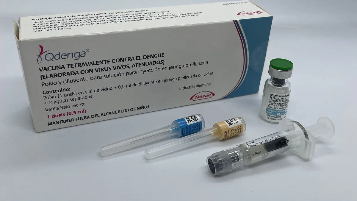 La vacuna Qdenga ya se encuentra disponible en las farmacias argentinas