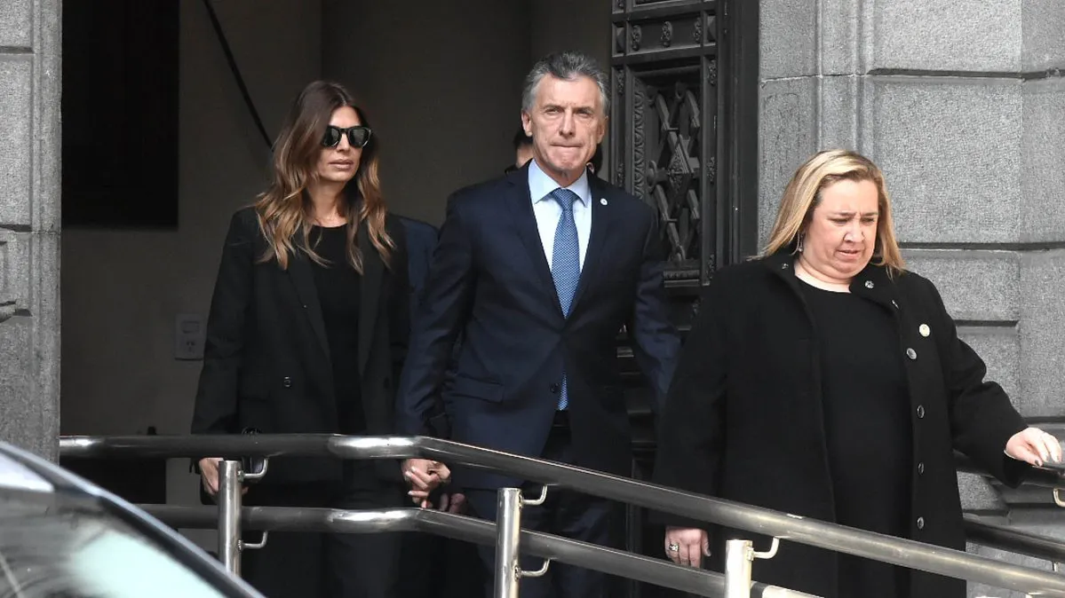 Macri llego al velatorio de De la Rua en el Congreso