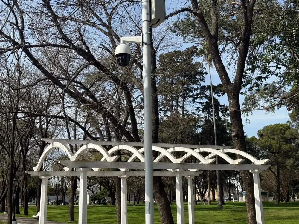 Avanza la instalació de cámaras en Ramallo.