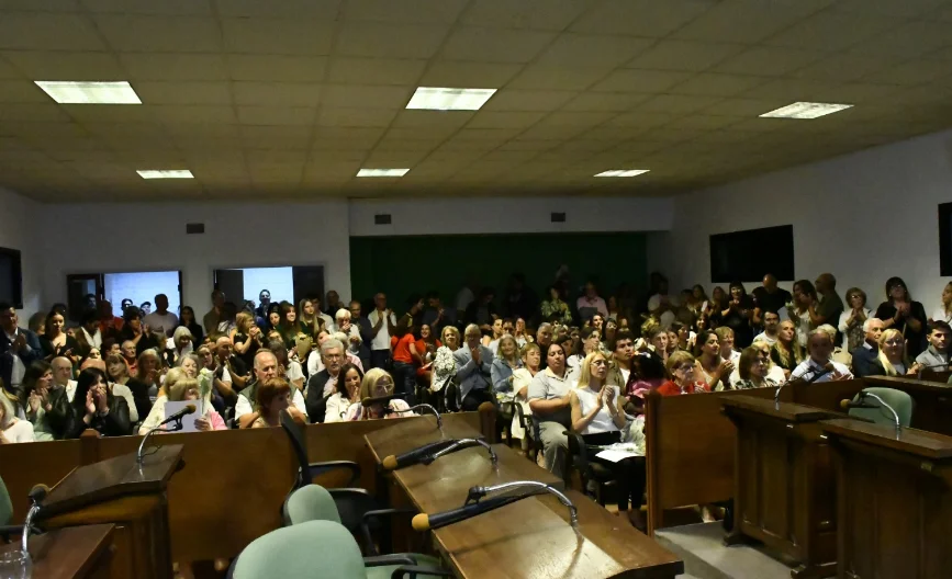 Homenaje a mujeres en Balcarce.