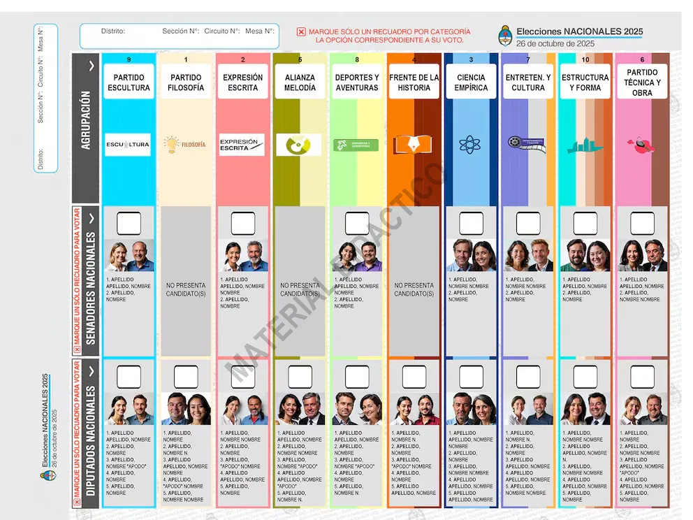 Boleta única nacional