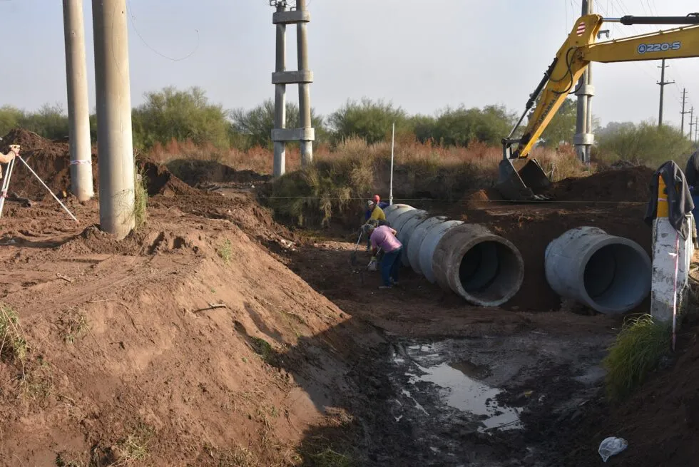 Avanzan las obras en Parque Pastor.