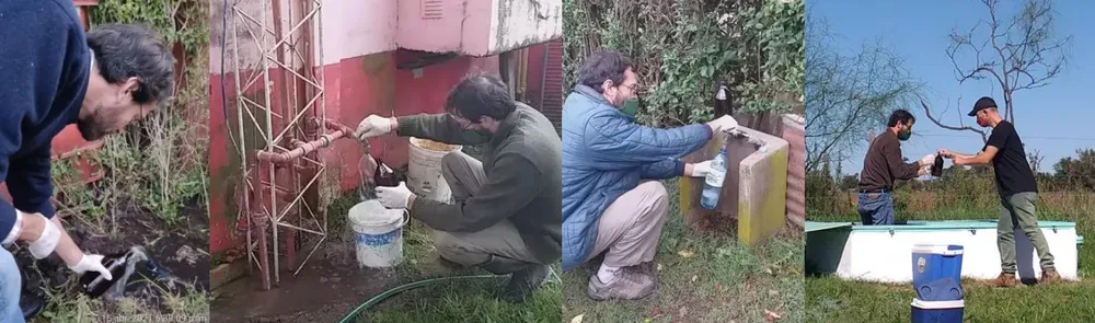 Análisis de agua en el partido de Lobos