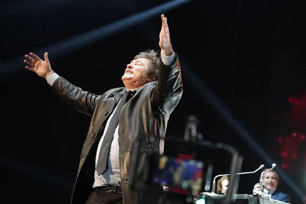 Milei Movistar Arena