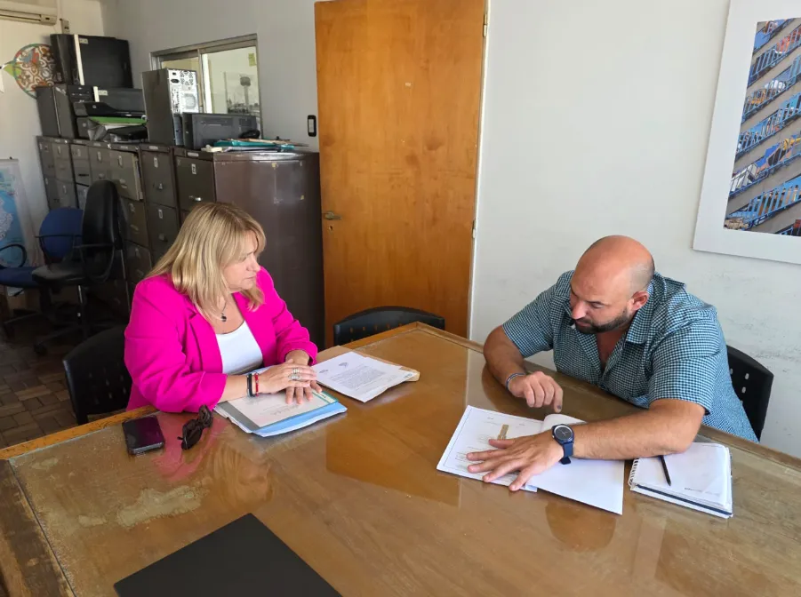 Revilla gestionó obras y mejoras en servicios de agua y cloacas para General Arenales