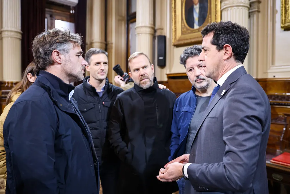 Liga de Intendentes con Wado de Pedro
