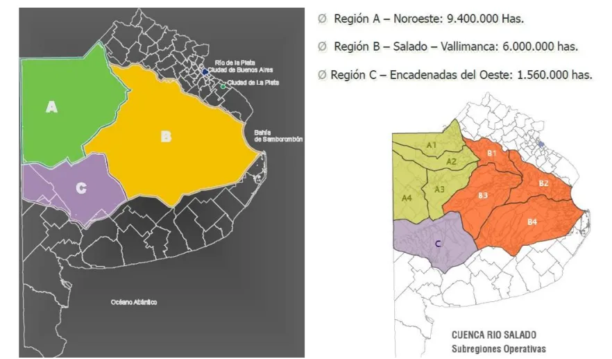 Cuenca del río Salado en la Provincia de Buenos Aires