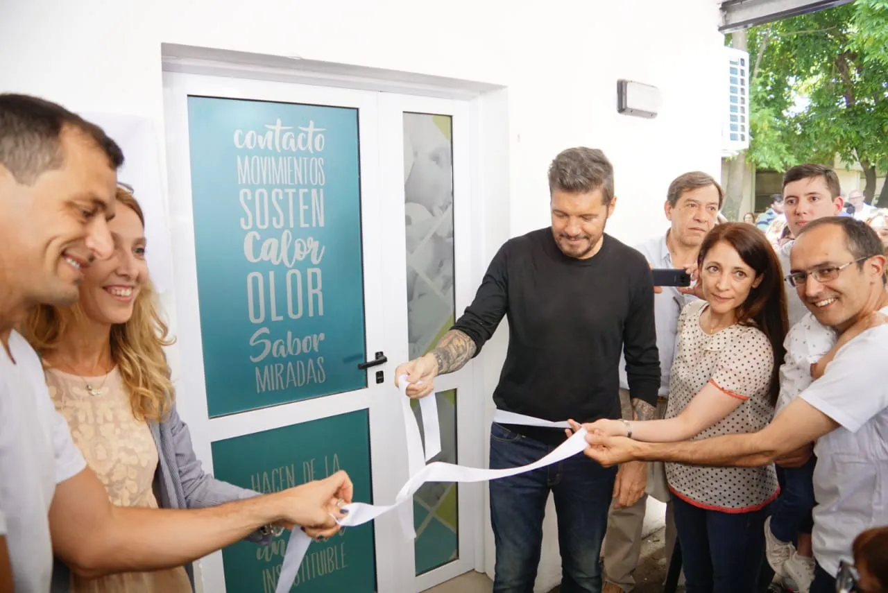 Pisano, Bucca y Tinelli pusieron en marcha el nuevo edificio de Salud Mental