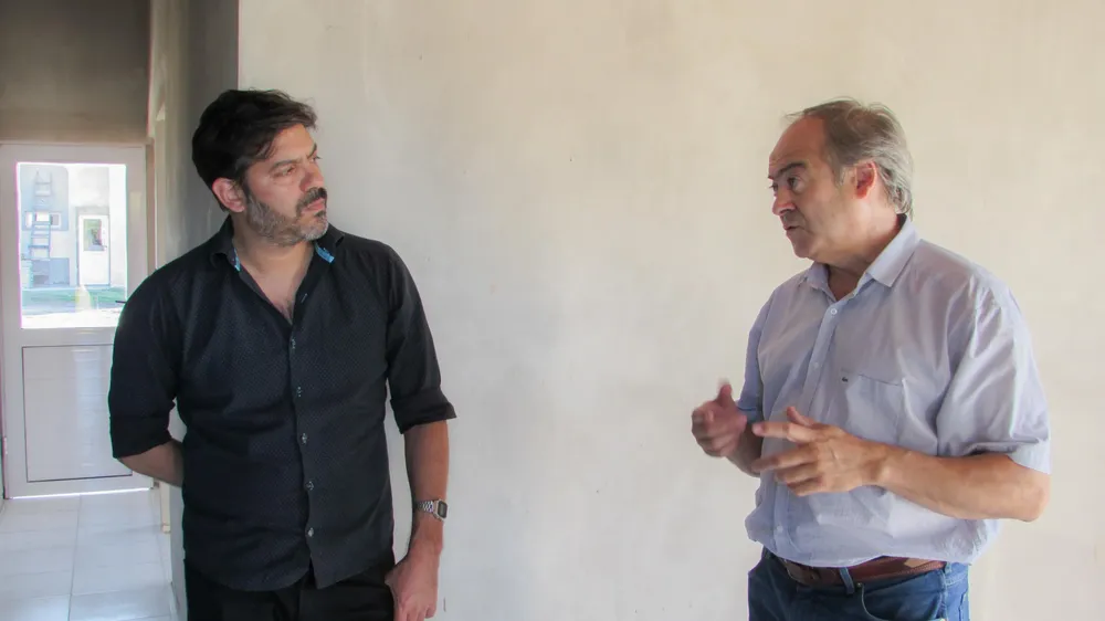 Tapalqué: Cocconi recibió a Carlos Bianco