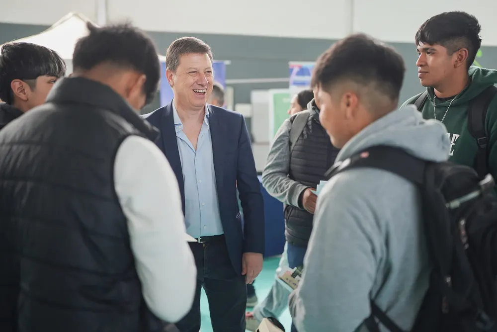 Carlos Bevilacqua, intendente de Villarino