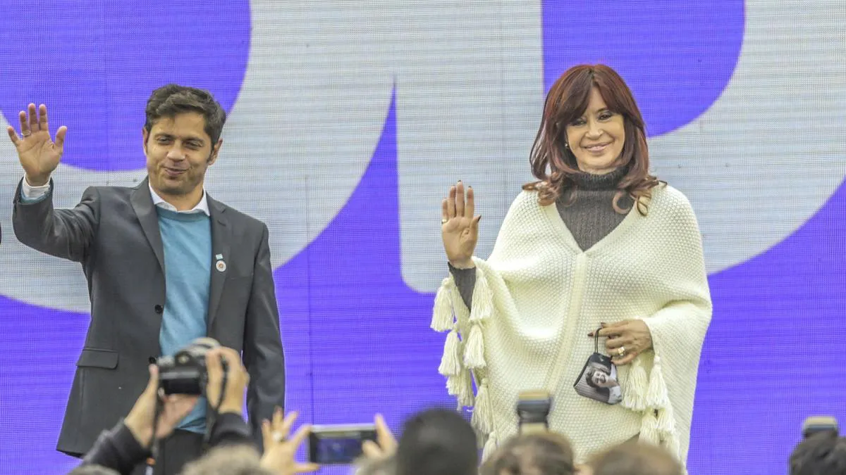 Axel Kicillof y Cristina Fernández de Kirchner
