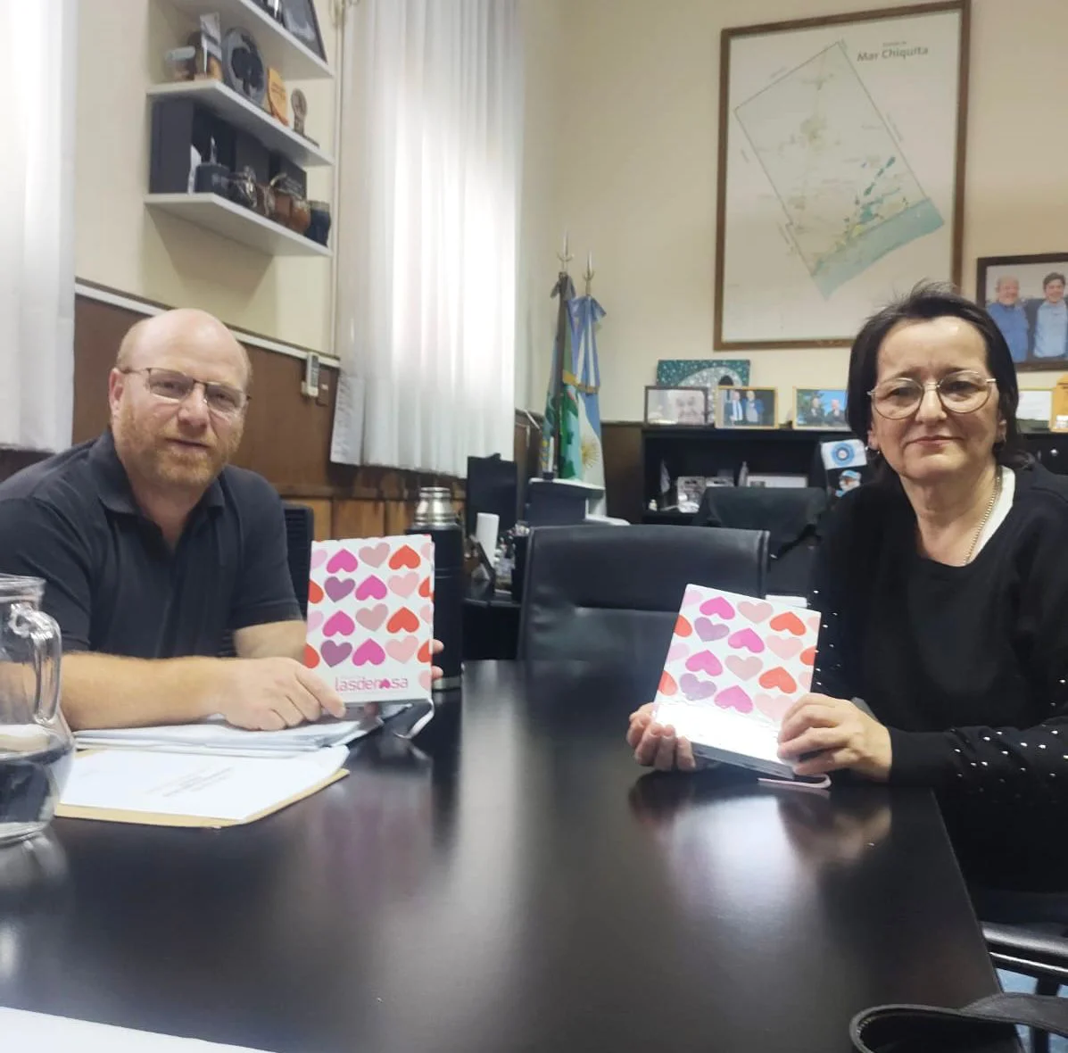 Trabajo conjunto del municipio con la fundación Las de Rosa